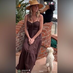 Amour Vert Maxi Dress, size small